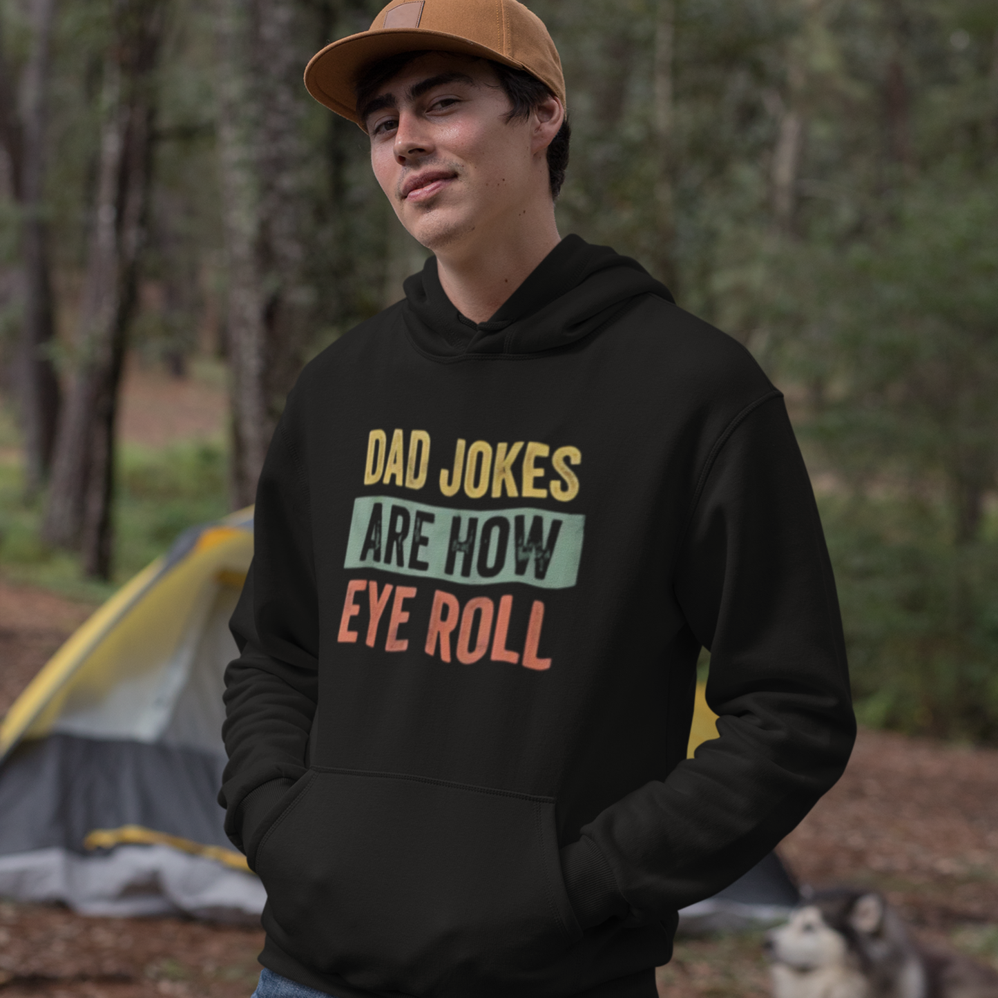 Dad Jokes Are How Eye Roll Unisex Hoodie